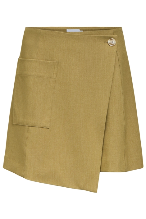 Object groene dames rok | Vooraanzicht