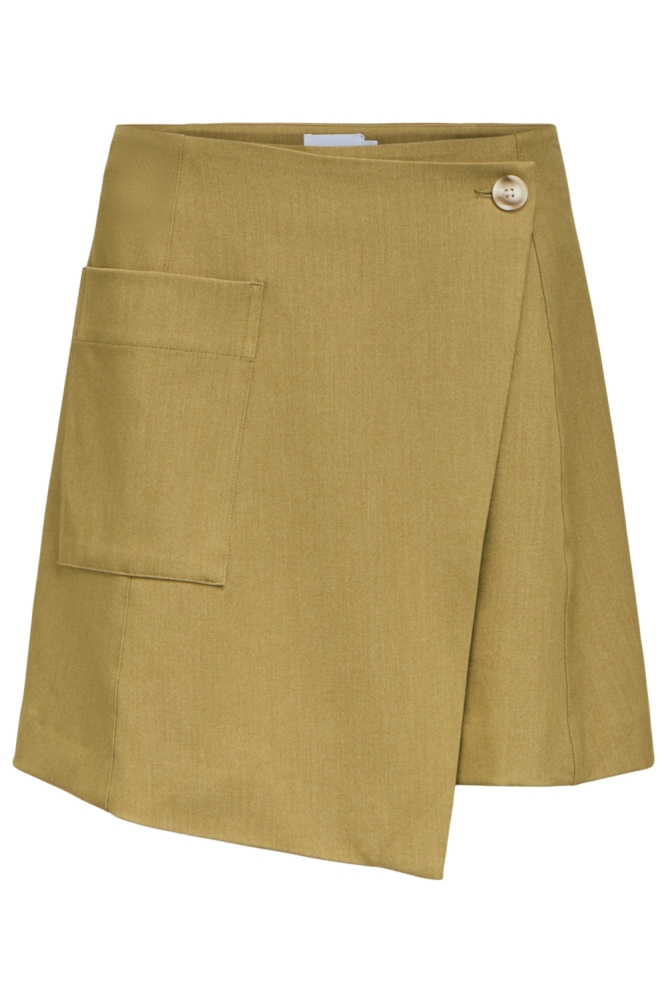 Object groene dames rok | Vooraanzicht