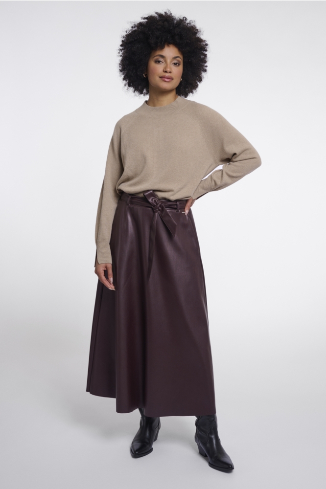 Rino & Pelle bruine dames rok | Model