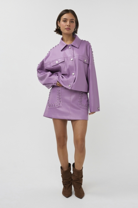 Studio Amaya paarse dames rok | Model