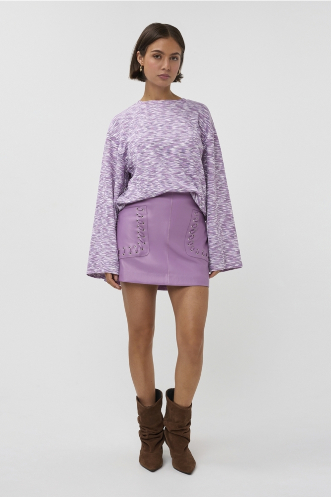 Studio Amaya paarse dames rok | Model
