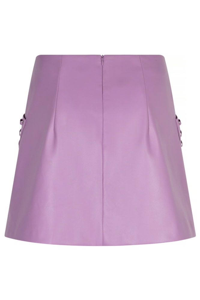 Studio Amaya paarse dames rok | Achteraanzicht