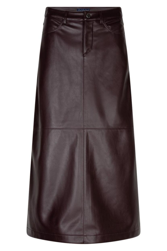 Red Button bordeaux dames rok | Vooraanzicht