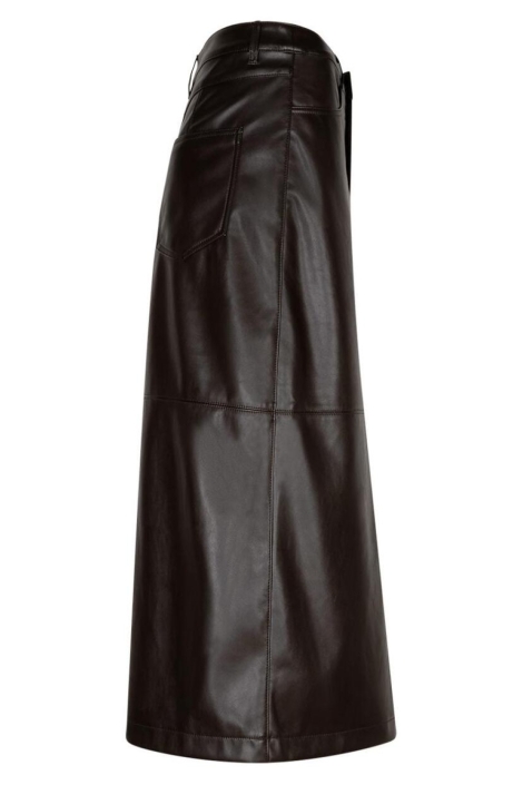 Red Button bruine dames rok | Zijaanzicht