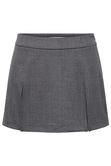 Only grijze dames korte broek | Vooraanzicht