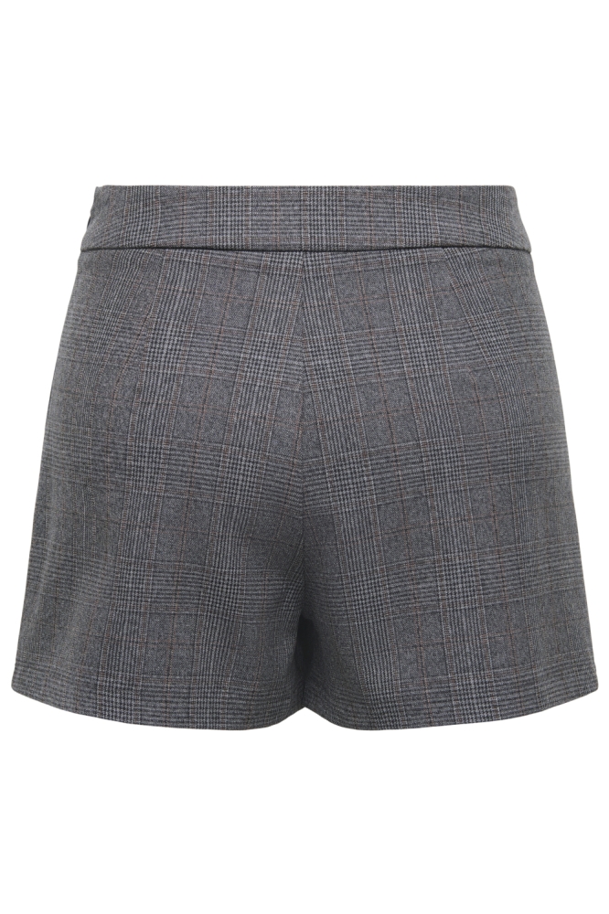 Only grijze dames korte broek | Achteraanzicht