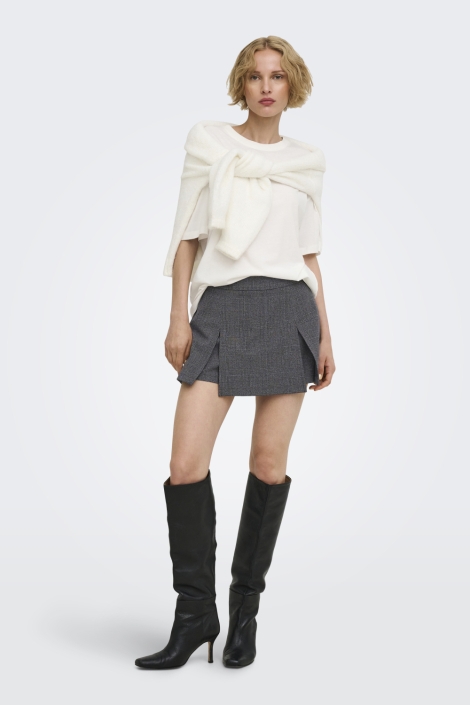 Only grijze dames korte broek | Model