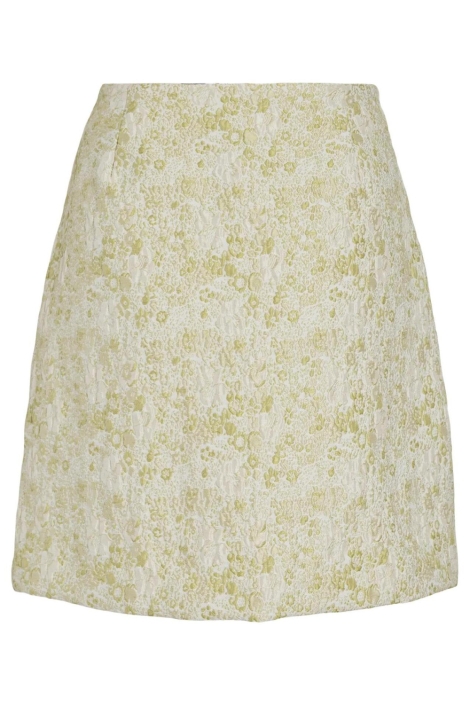 Vila groene dames rok | Achteraanzicht