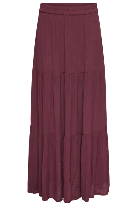 Only bordeaux dames rok | Vooraanzicht