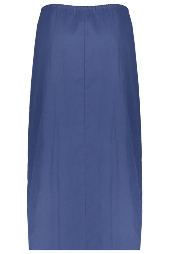 Geisha blauwe dames rok | Achteraanzicht