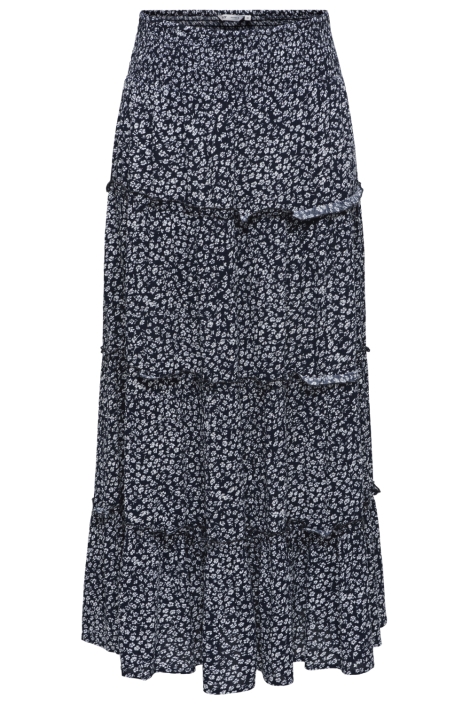 Only blauwe dames rok | Vooraanzicht