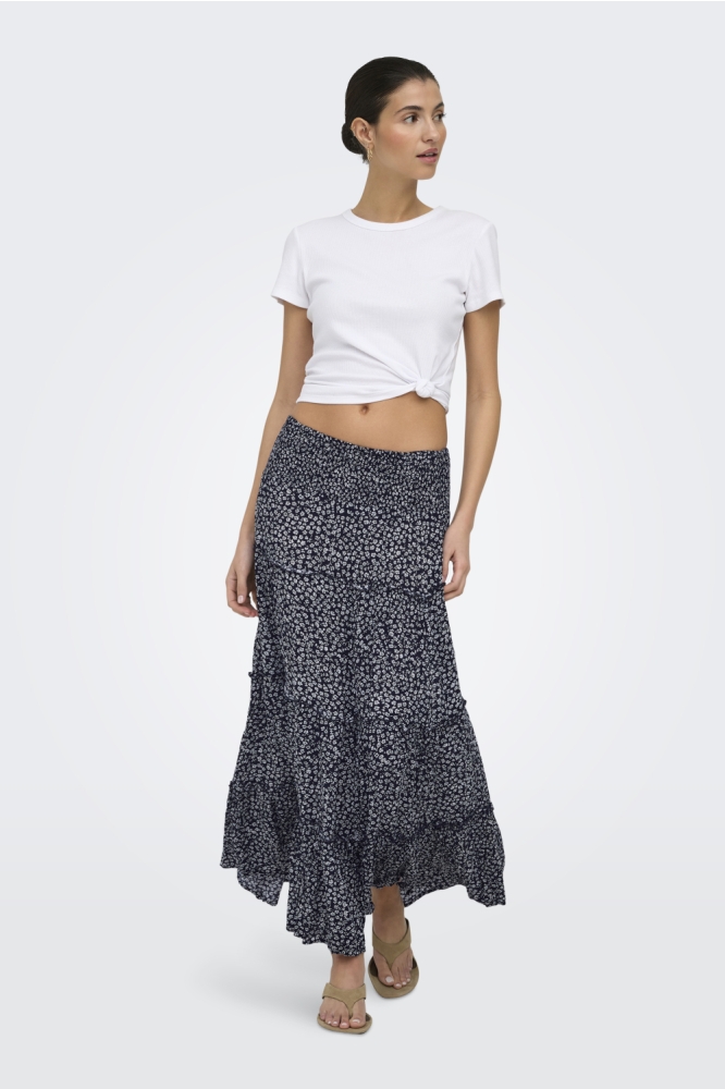 Only blauwe dames rok | Model