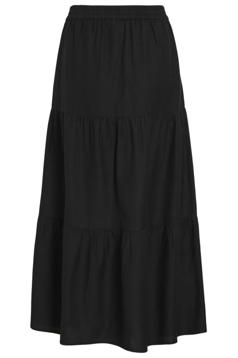 Vila zwarte dames rok | Achteraanzicht