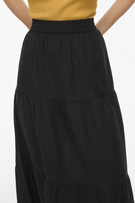 Vila zwarte dames rok | Close up