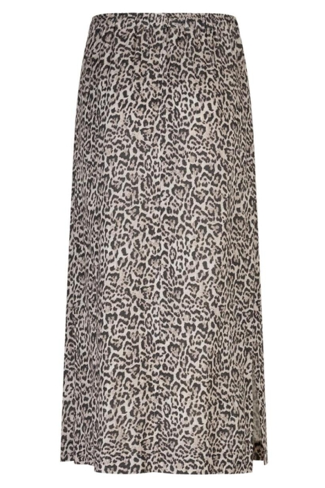 Red Button beige dames rok | Achteraanzicht