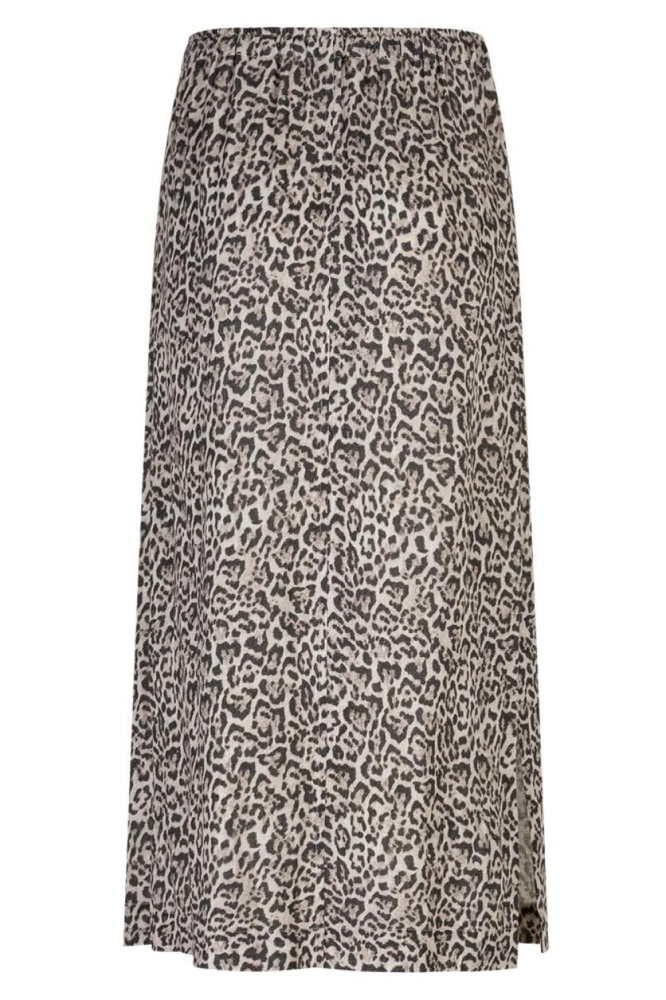 Red Button beige dames rok | Achteraanzicht