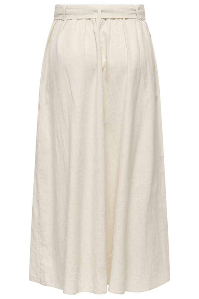 Jacqueline de Yong beige dames rok | Achteraanzicht