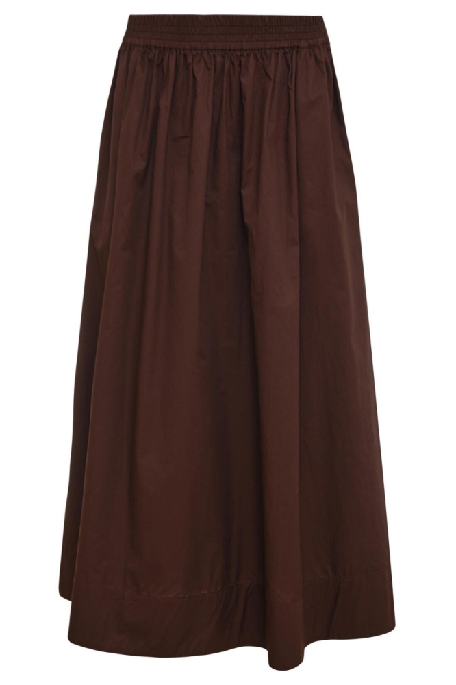 Maicazz bruine dames rok | Vooraanzicht