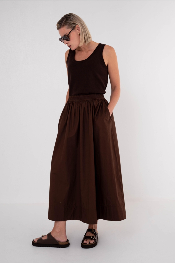 Maicazz bruine dames rok | Model