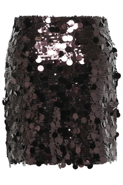 Only bruine dames rok | Achteraanzicht