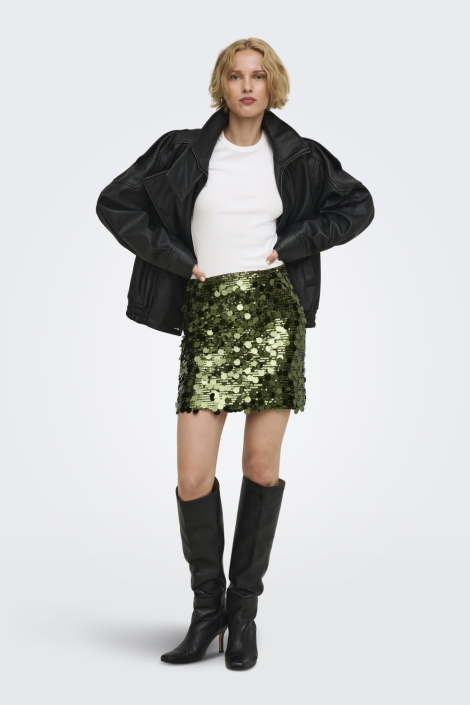 Only groene dames rok | Model