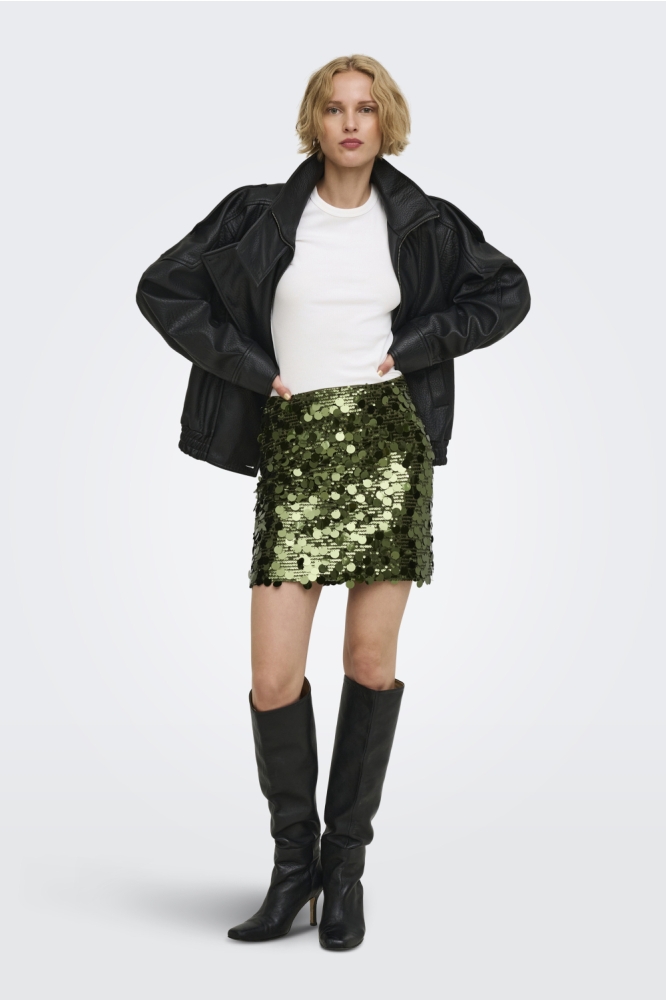 Only groene dames rok | Model