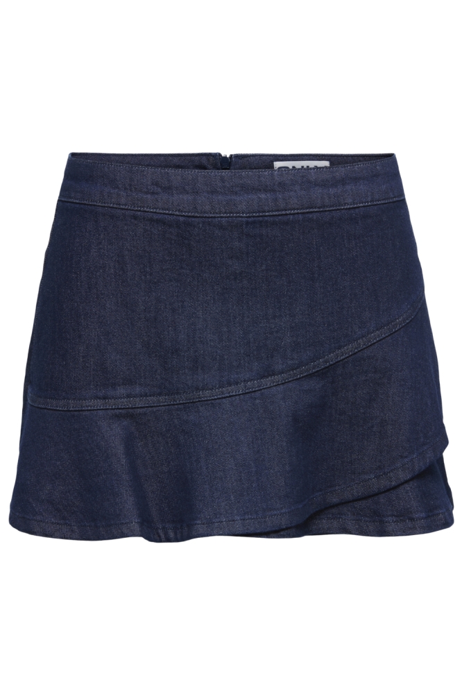 Only blauwe dames korte broek | Vooraanzicht