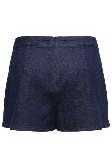 Only blauwe dames korte broek | Vooraanzicht