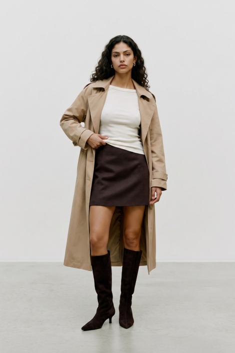 Vero Moda bruine dames rok | Model