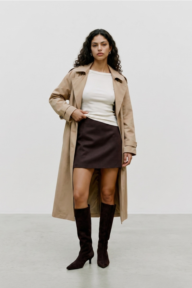 Vero Moda bruine dames rok | Model