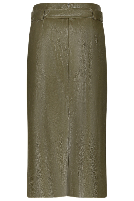 Geisha groene dames rok | Achteraanzicht