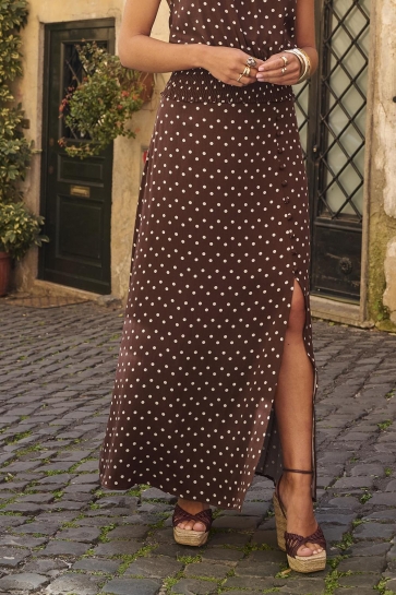 Ydence Rok SKIRT LOUIS HSS2665 BROWN