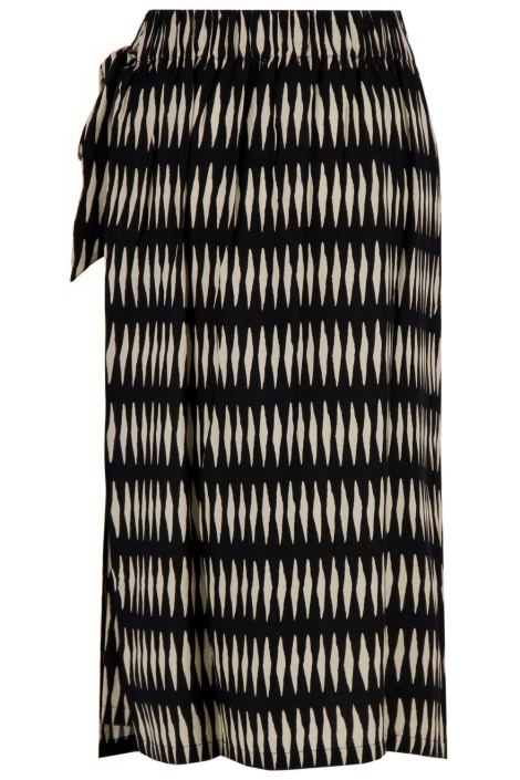 Zusss zwarte dames rok | Achteraanzicht