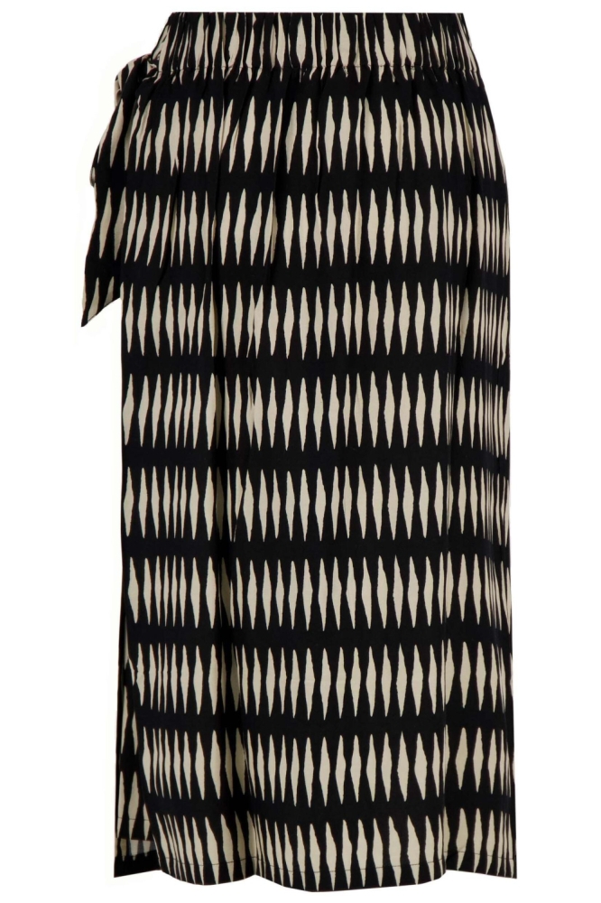 Zusss zwarte dames rok | Achteraanzicht