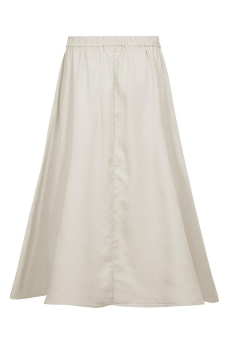 Freequent beige dames rok | Achteraanzicht