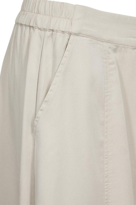 Freequent beige dames rok | Close up