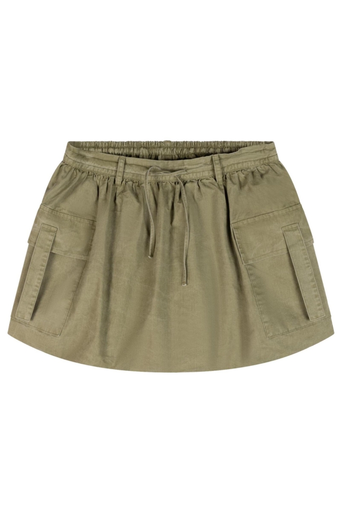 Refined Department groene dames rok | Vooraanzicht