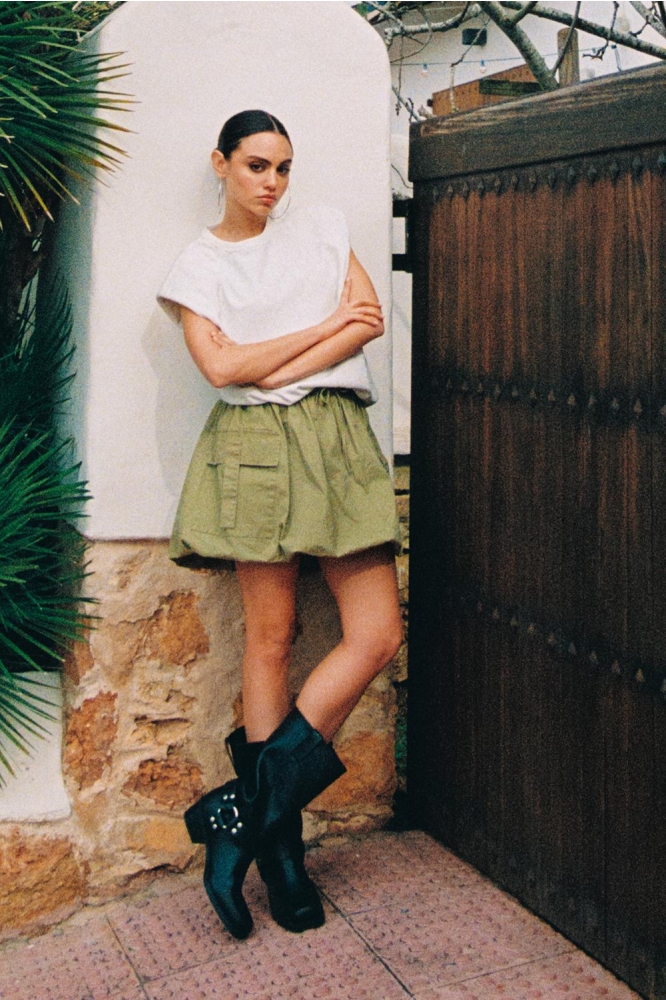 Refined Department groene dames rok | Sfeerbeeld, In situatie