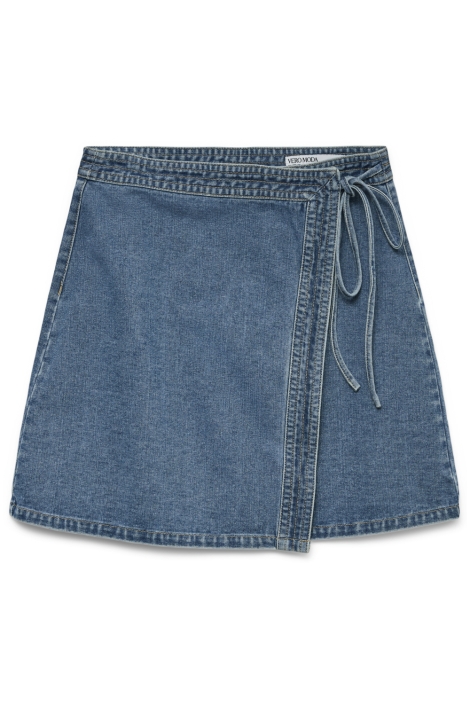 Vero Moda blauwe dames rok | Vooraanzicht