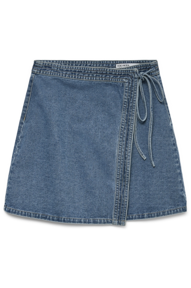 Vero Moda blauwe dames rok | Vooraanzicht
