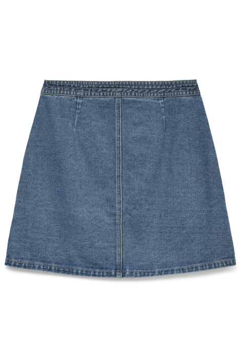 Vero Moda blauwe dames rok | Achteraanzicht