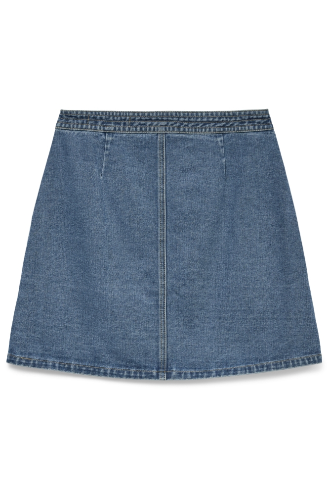 Vero Moda blauwe dames rok | Achteraanzicht