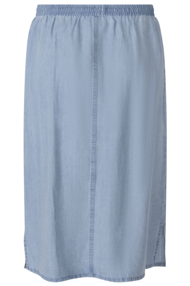Zoso blauwe dames rok | Achteraanzicht