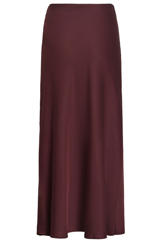 Vila bordeaux dames rok | Achteraanzicht