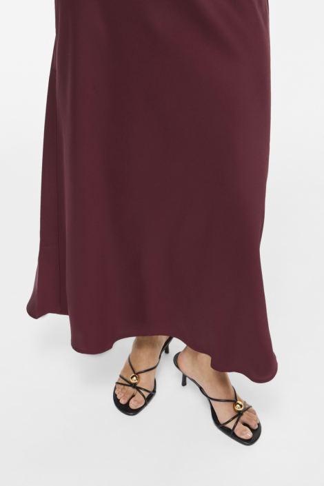 Vila bordeaux dames rok | Close up