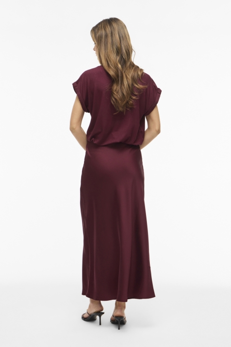 Vila bordeaux dames rok | Model