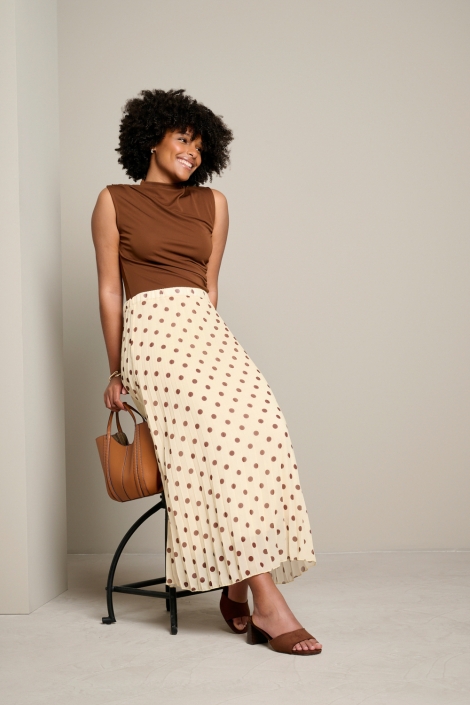 LolaLiza gele dames rok | Model
