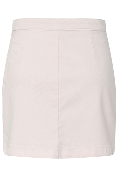 Pieces roze dames rok | Achteraanzicht