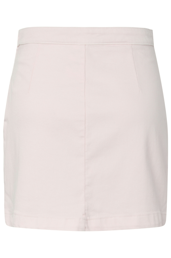 Pieces roze dames rok | Achteraanzicht