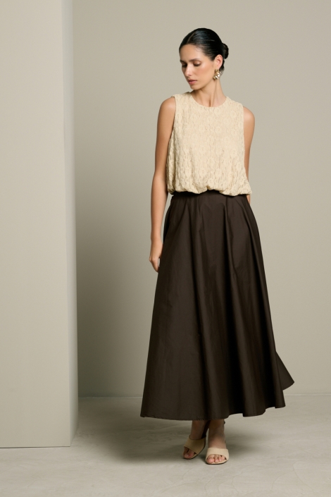 LolaLiza bruine dames rok | Model